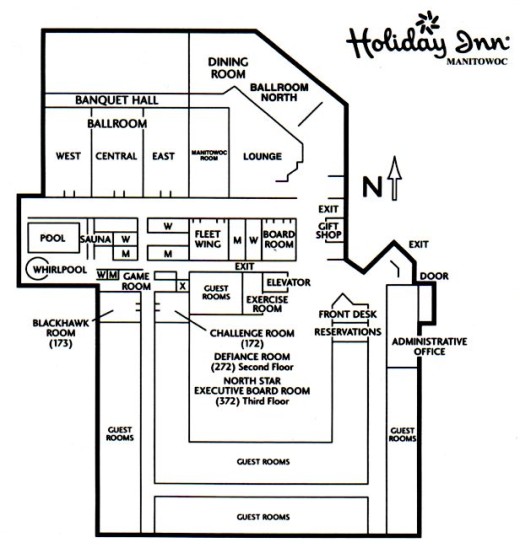 Holiday Inn floorplan