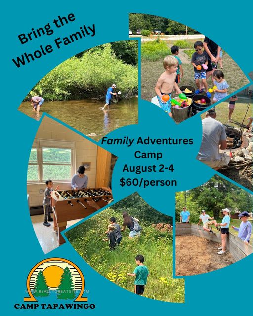 Family Adventures Camp at Camp Tapawingo